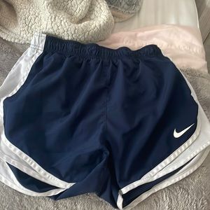 navy nike shorts
